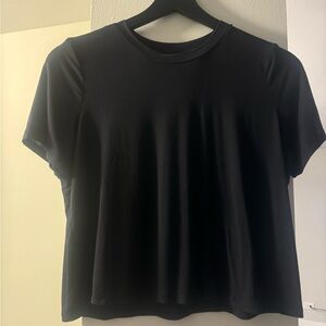 Alo Black Short Sleeve T-Shirt